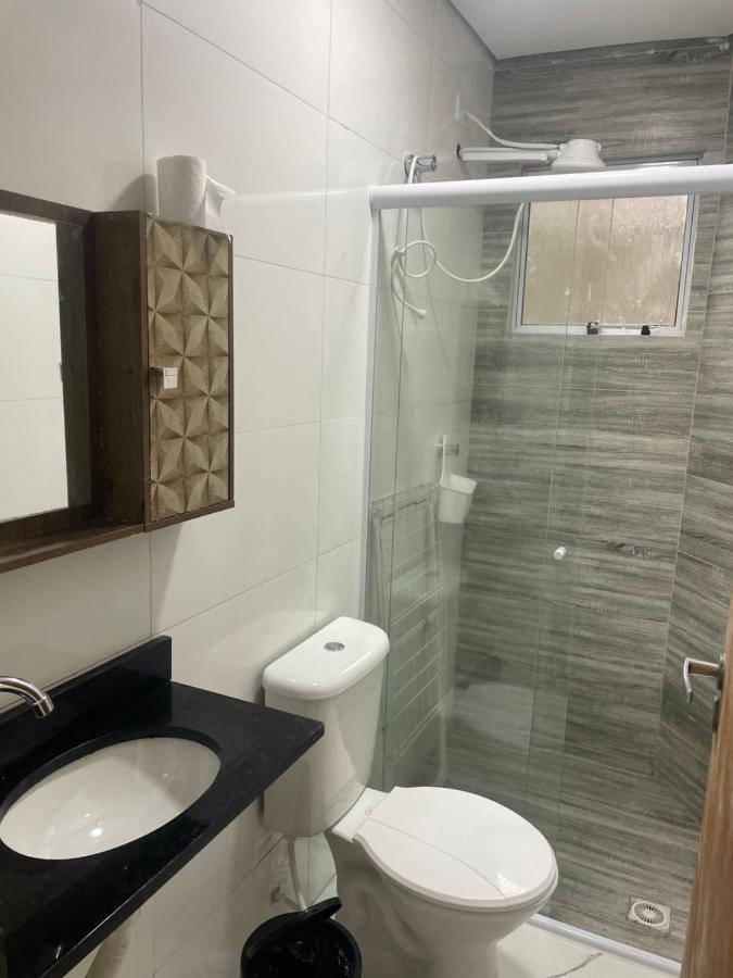 Casa Novinha - Praia Grande - Mirim - 3 Quadras Da Praia Wi-Fi Villa Ngoại thất bức ảnh