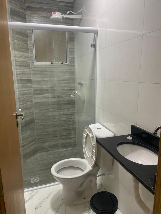 Casa Novinha - Praia Grande - Mirim - 3 Quadras Da Praia Wi-Fi Villa Ngoại thất bức ảnh